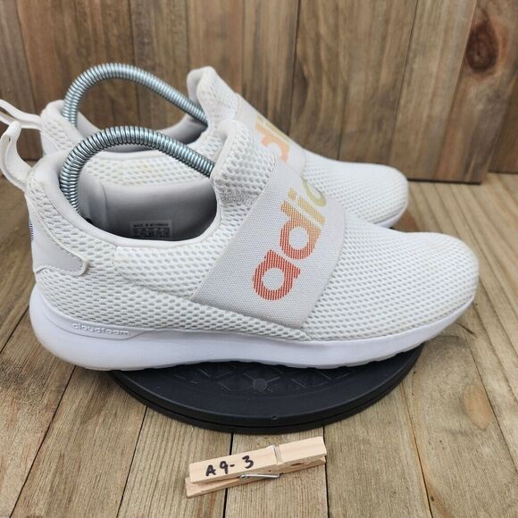 Adidas Lite Racer Adapt 4.0 Womens size 8 (Mens 7) White Athletic Running Shoes - Picture 9 of 10